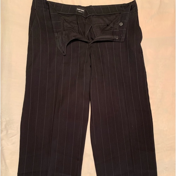 Like new Giorgio Armani Flat Front Striped Pants - Picture 1 of 7